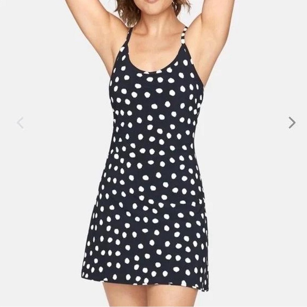 Outdoor Voices Exercise Dress Polka Dot